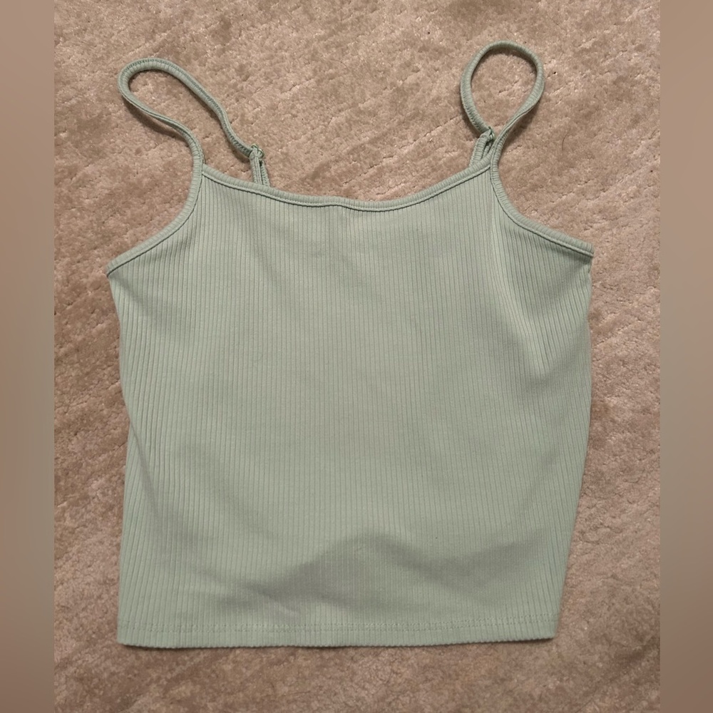 american eagle ribbed cami tank